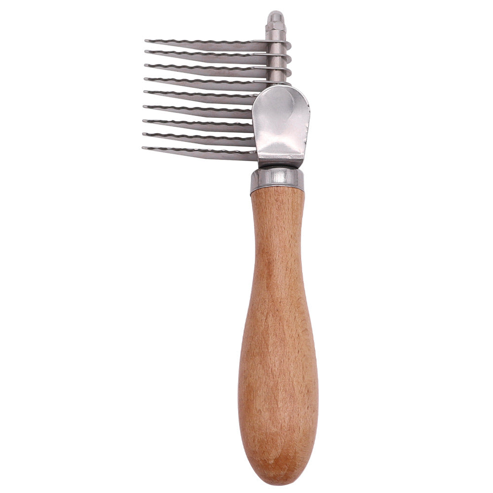 Dog Grooming Brush – main product photo on white background