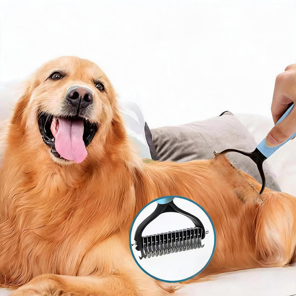 Pet Deshedding Rake – product detail photo 2 of 4